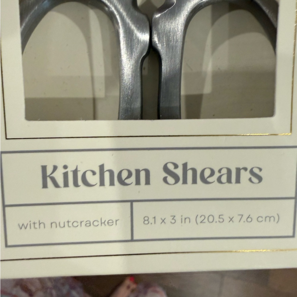 Artisan Row Stainless Steel Kitchen Shears with Nutcracker bottle opener - Picture 3 of 6